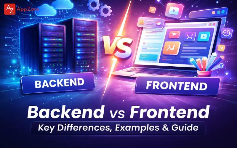 Backend vs Frontend: Key Differences, Examples & Guide
