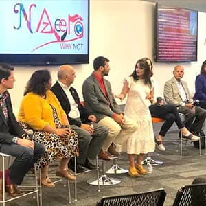 Sam Agarwal at the March Chai & Chat Panel