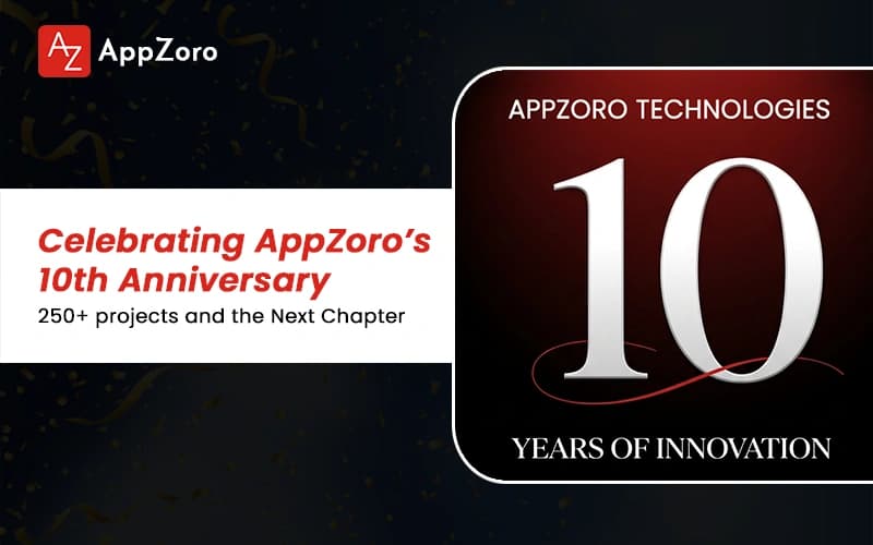 Celebrating AppZoro’s 10th Anniversary: 250+ projects and the Next Chapter