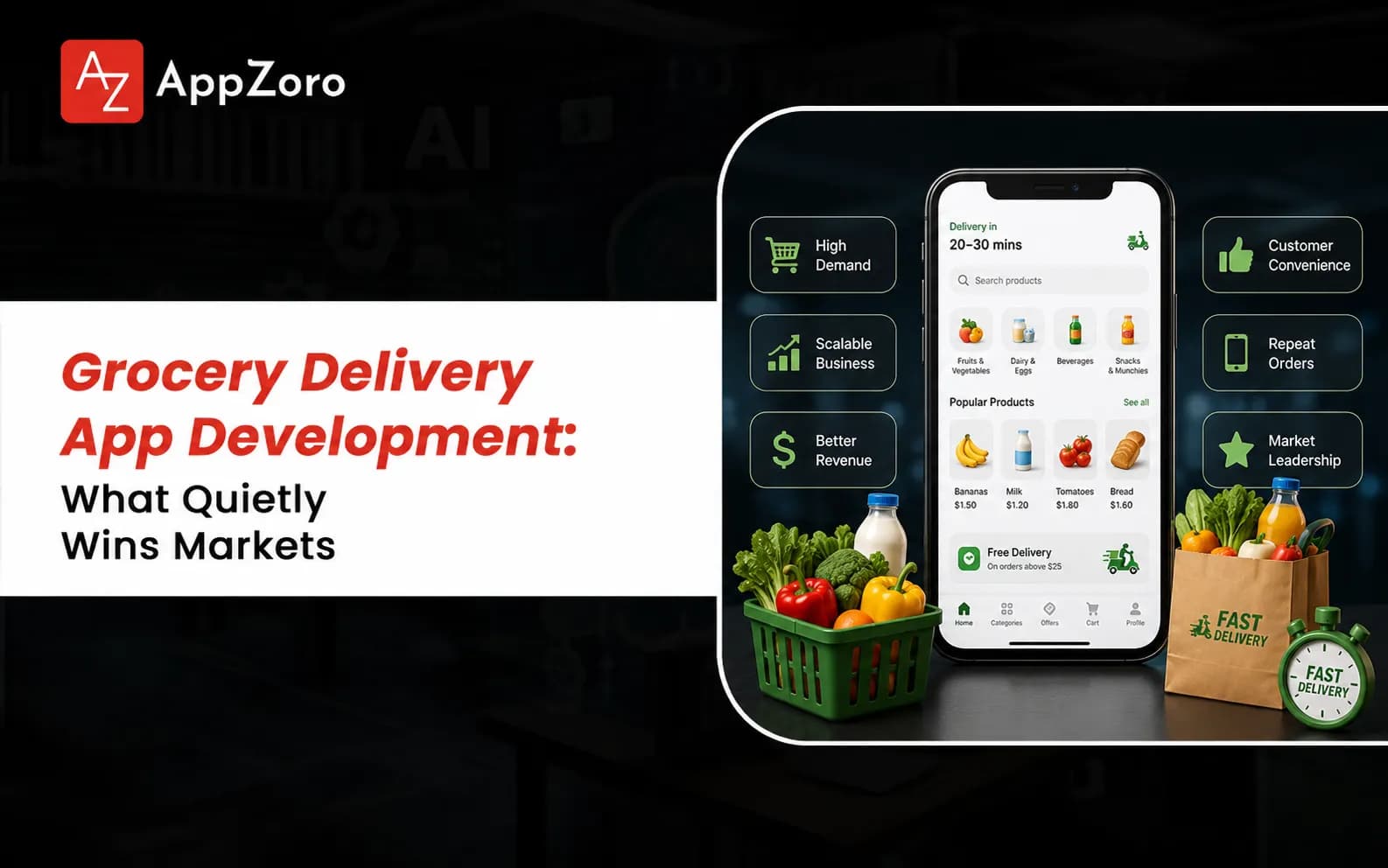 Grocery Delivery App Development: What Quietly Wins Markets in 2026