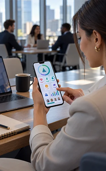 AI work in Corporate Wellness Apps