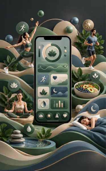 AI work in Holistic Wellness Apps