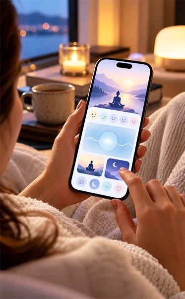 AI work in Mental Wellness Apps